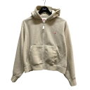 【中古】DANTON POL POLARTEC ZIP PARKA ボアジャケット DT-C0363 ベージュ サイズ:38 【130825】(ダントン)