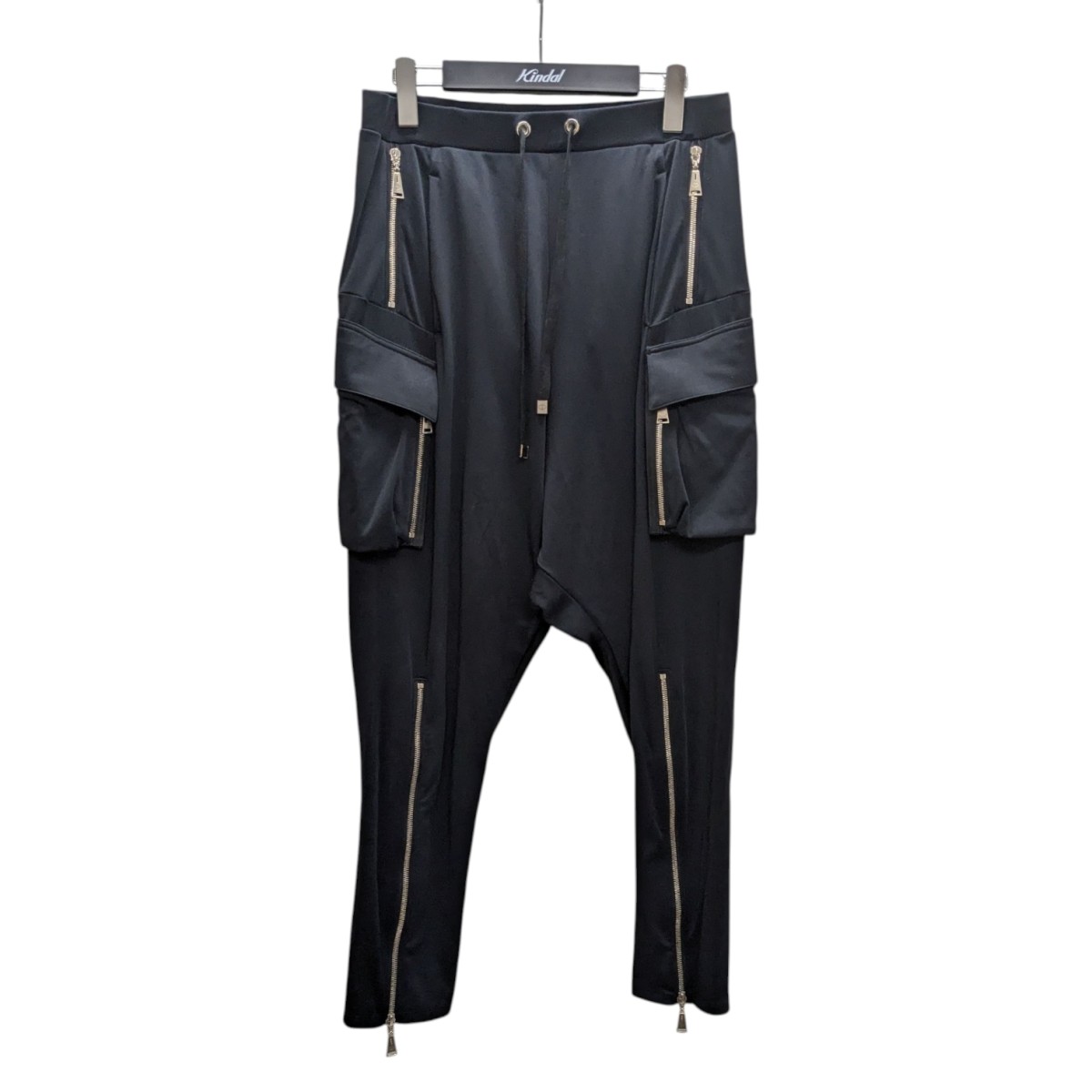 【中古】ACUOD by CHANUFront Zip Ninja Jogger Pants サルエルパンツ ブラック サイズ：Free【価格見直し】