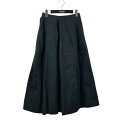 【中古】DRIES VAN NOTEN スカート ブラック サイズ:34 【130825】(ドリスヴァンノッテン)