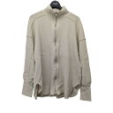 【中古】AMERI 「SWITCHING THERMAL ZIP UP TOPS」サーマルZIP UPトップス アイボリー サイズ:Free 【130825】(アメリ)