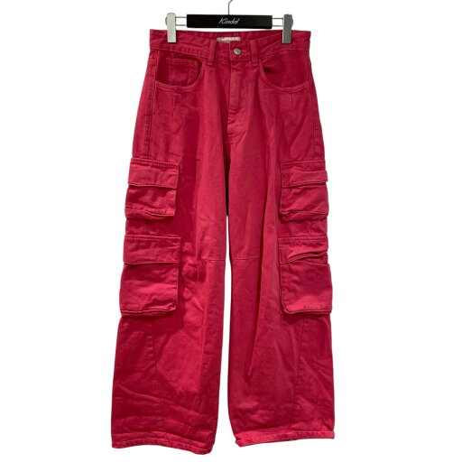 【中古】999HUMANITY Curved Surfer Dyed Cargo Pants カーゴパンツ ショッキングピンク サイズ:XS 【140825】(999ヒューマニティ) 【中古】999HUMANITY Curved Surfer Dyed Cargo Pants カーゴパンツ ショッキングピンク サイズ:XS 【140825】(999ヒューマニティ)