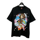 【中古】GEEKS RULE カード キャプター さくら Tシャツ ブラック サイズ:XL 【150825】(ギークス ルール)