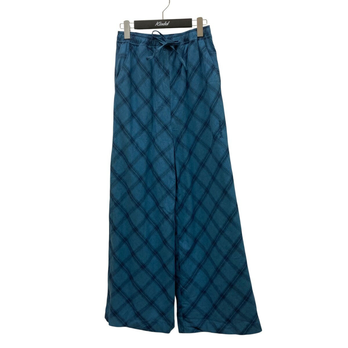 【中古】MAISON SPECIAL　24AW Random Checkered Easy Wide Pants チェック柄 イージーワイドパンツ 21..