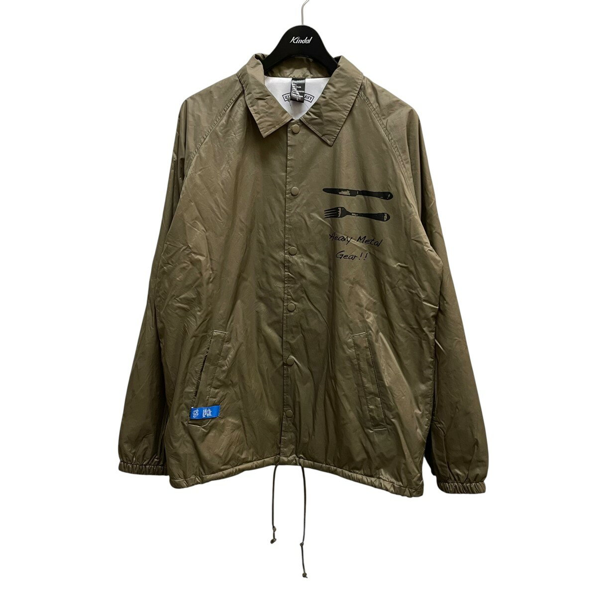 【中古】ULTRA HEAVY　コーチジャケット オリーブ調 サイズ：L 【170825】（ウルトラヘビー）