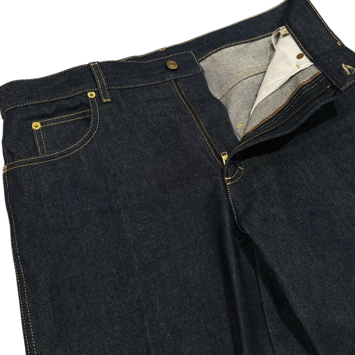 【中古】GUCCI　裾カットオフデニムパンツ 758152 インディゴ サイズ：34 【170825】（グッチ）