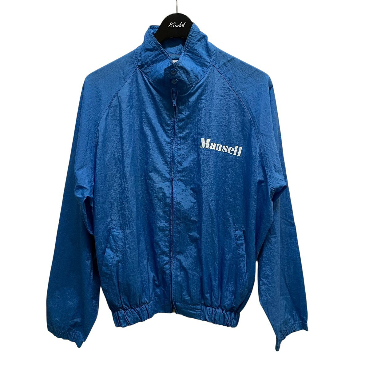 【中古】Mansell 90s ナイロンジャケット YK-025 ブルー サイズ:FREE 【200825】(マンセル)