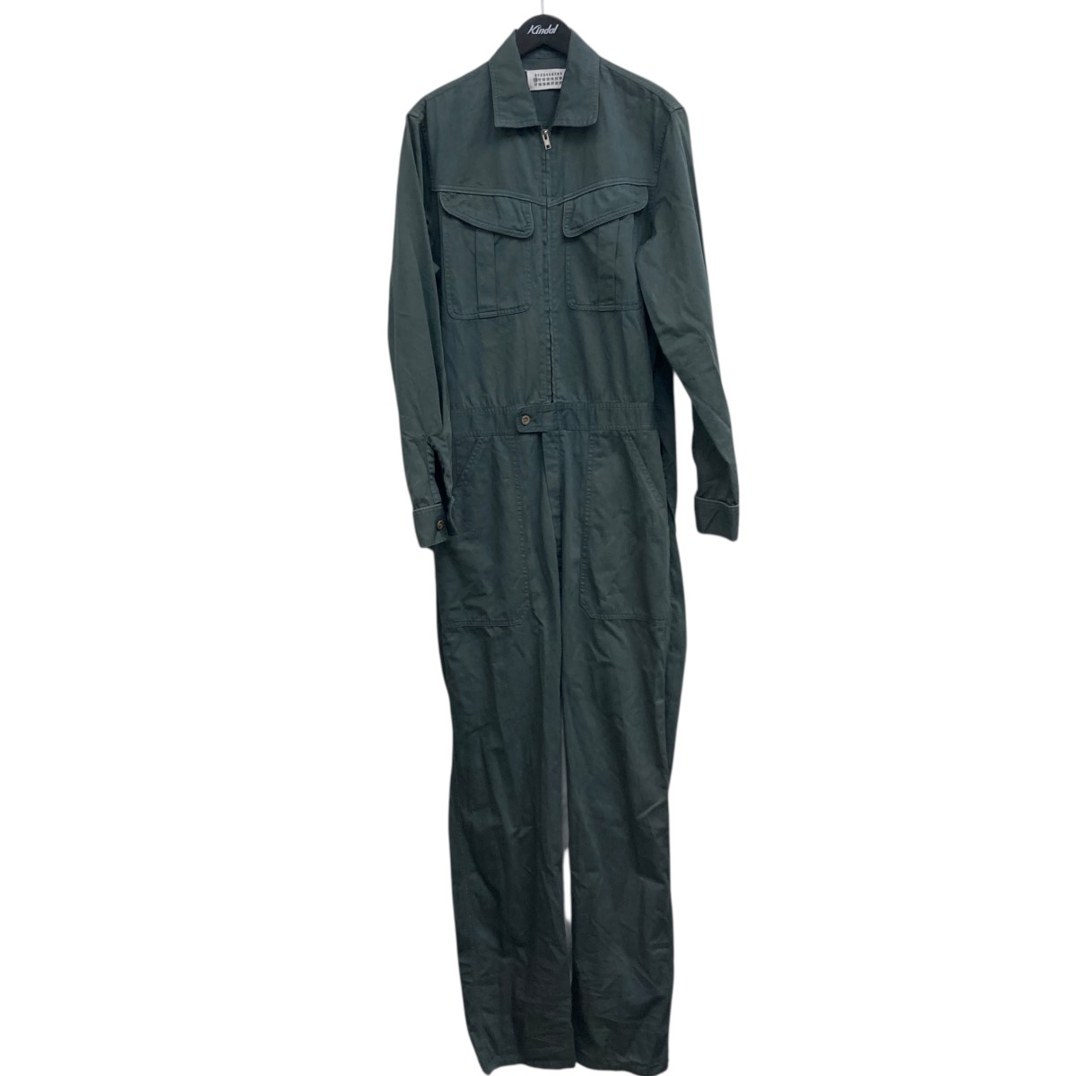 【中古】Martin Margiela 08SS ジャンプスーツ ブルー サイズ:46 【200825】(マルタンマルジェラ)
