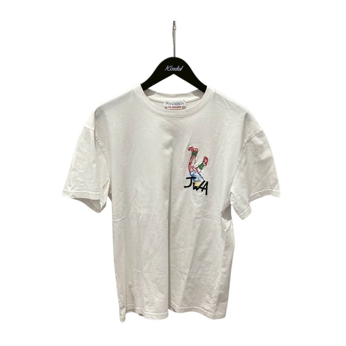 JW Anderson Tシャツ・カットソー S ベージュ 【古着】【中古】【送料無料】 J.W.ANDERSON - JW Anderson Tシャツ・カットソー S 白 【古着】【中古