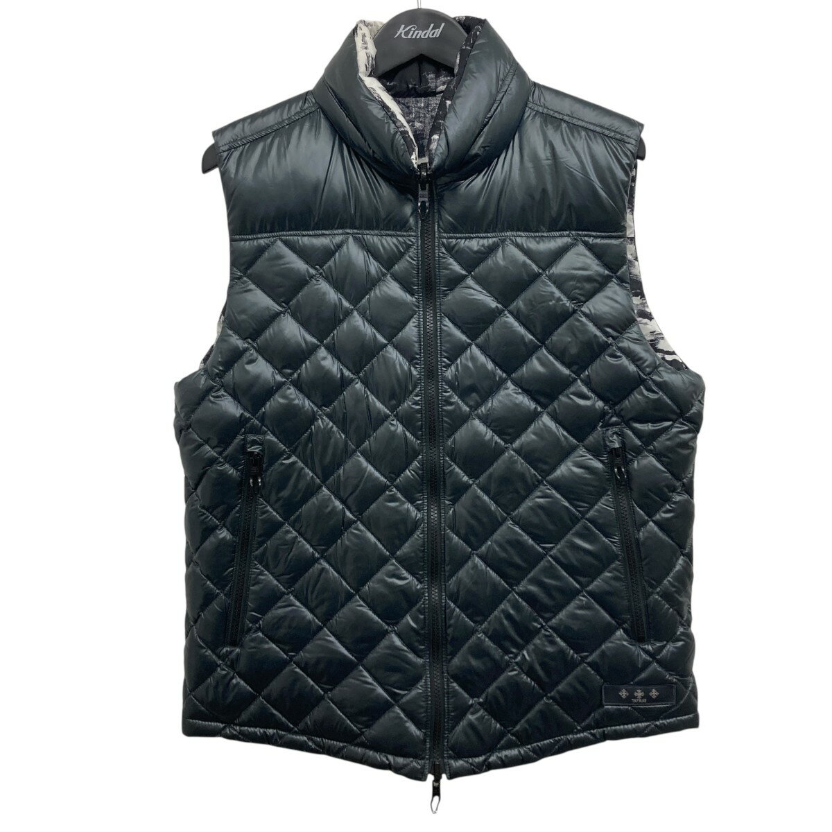 楽天市場】タトラス ダウンベスト（カラーグレー）（メンズ