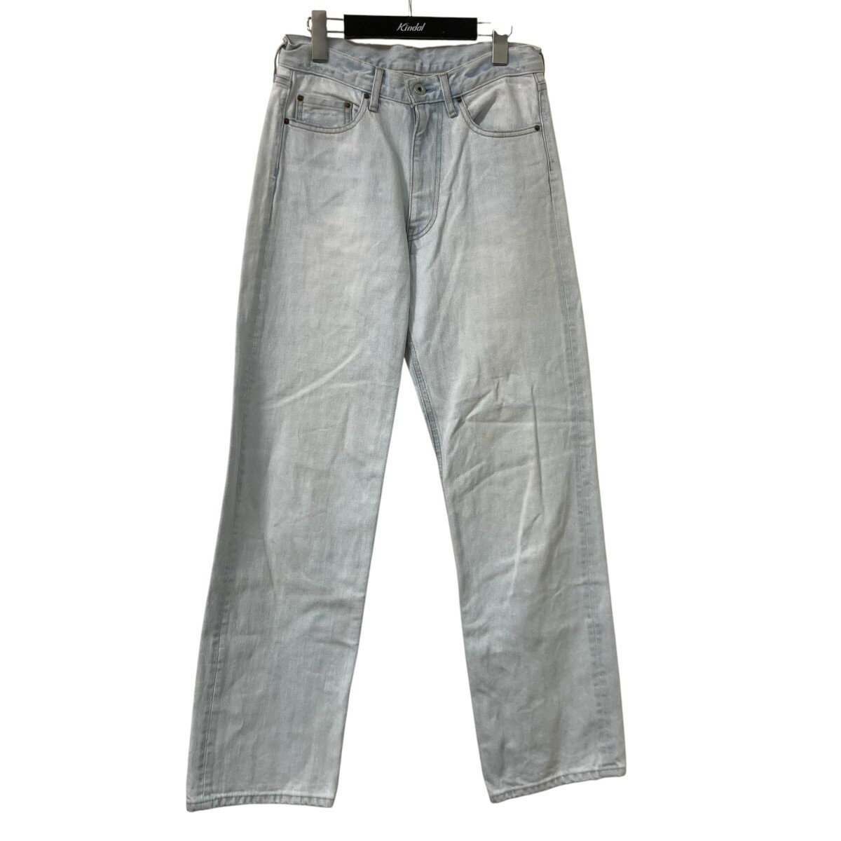 【中古】Plage　21AW Loose Denim デニム デニムパンツ 21030922100030 スカイブルー サイズ：36 【270825】（プラージュ）