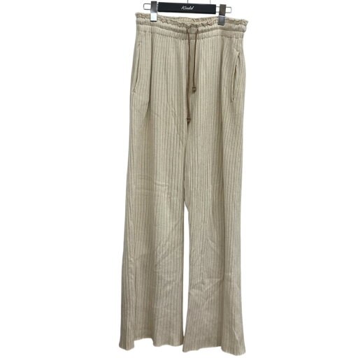 【中古】refomed イージーリブニットパンツ ベージュ サイズ:2 【300825】(リフォメッド) 【中古】refomed イージーリブニットパンツ ベージュ サイズ:2 【300825】(リフォメッド)