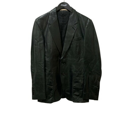 【中古】Paul Smith レザーテーラードジャケット 214308 ブラック サイズ:M 【310825】(ポールスミス) 【中古】Paul Smith レザーテーラードジャケット 214308 ブラック サイズ:M 【310825】(ポールスミス)