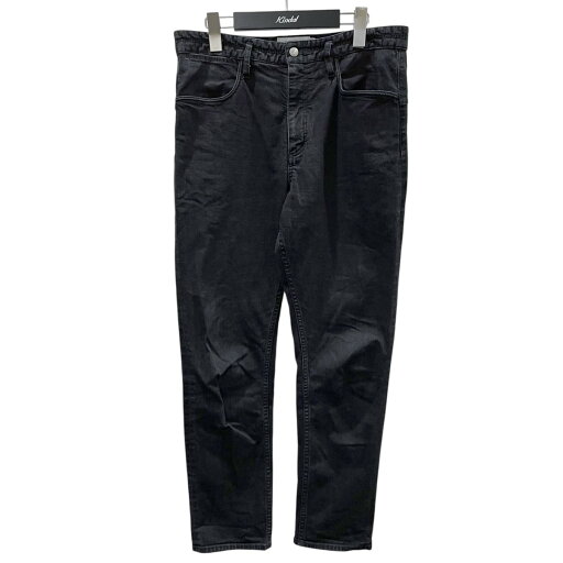【中古】nonnative×IMA:ZINE24SS ストレッチデニムパンツ DWELLER 5P T-LEG JEANS 02 10oz DENIM STRETCH NN-P4452 ブラック サイズ:1【価格見直し】 【中古】nonnative×IMA:ZINE24SS ストレッチデニムパンツ DWELLER 5P T-LEG JEANS 02 10oz DENIM STRETCH NN-P4452 ブラック サイズ:1【価格見直し】