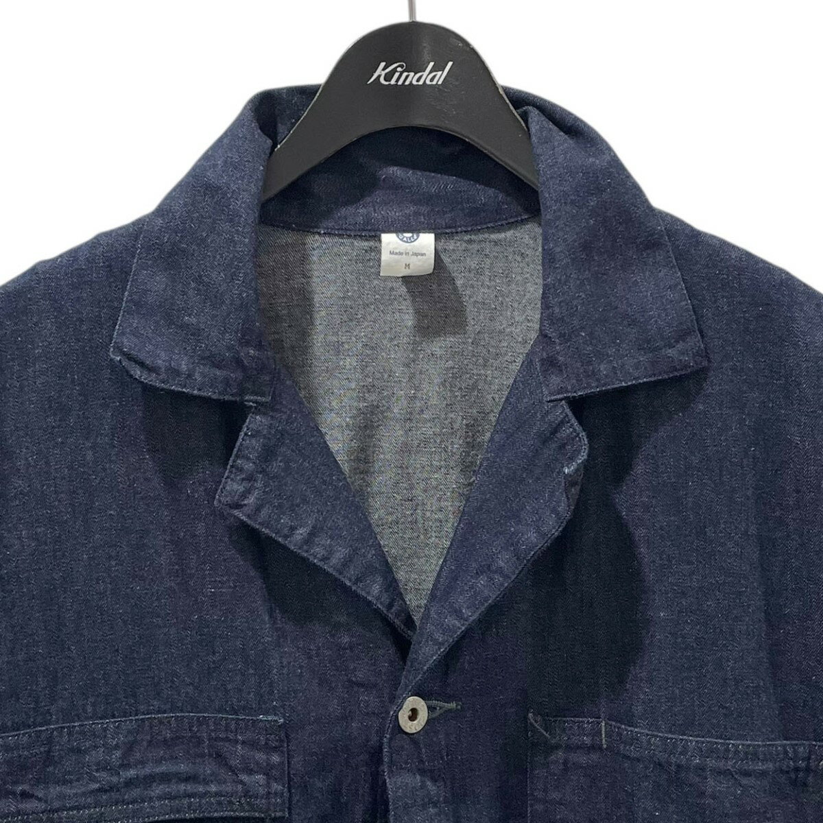 【中古】POST O’ALLS×BEAMS PLUS25SS デニムオールインワン BEN’s All In One BBD-2-8DI インディゴ サイズ：M【価格見直し】