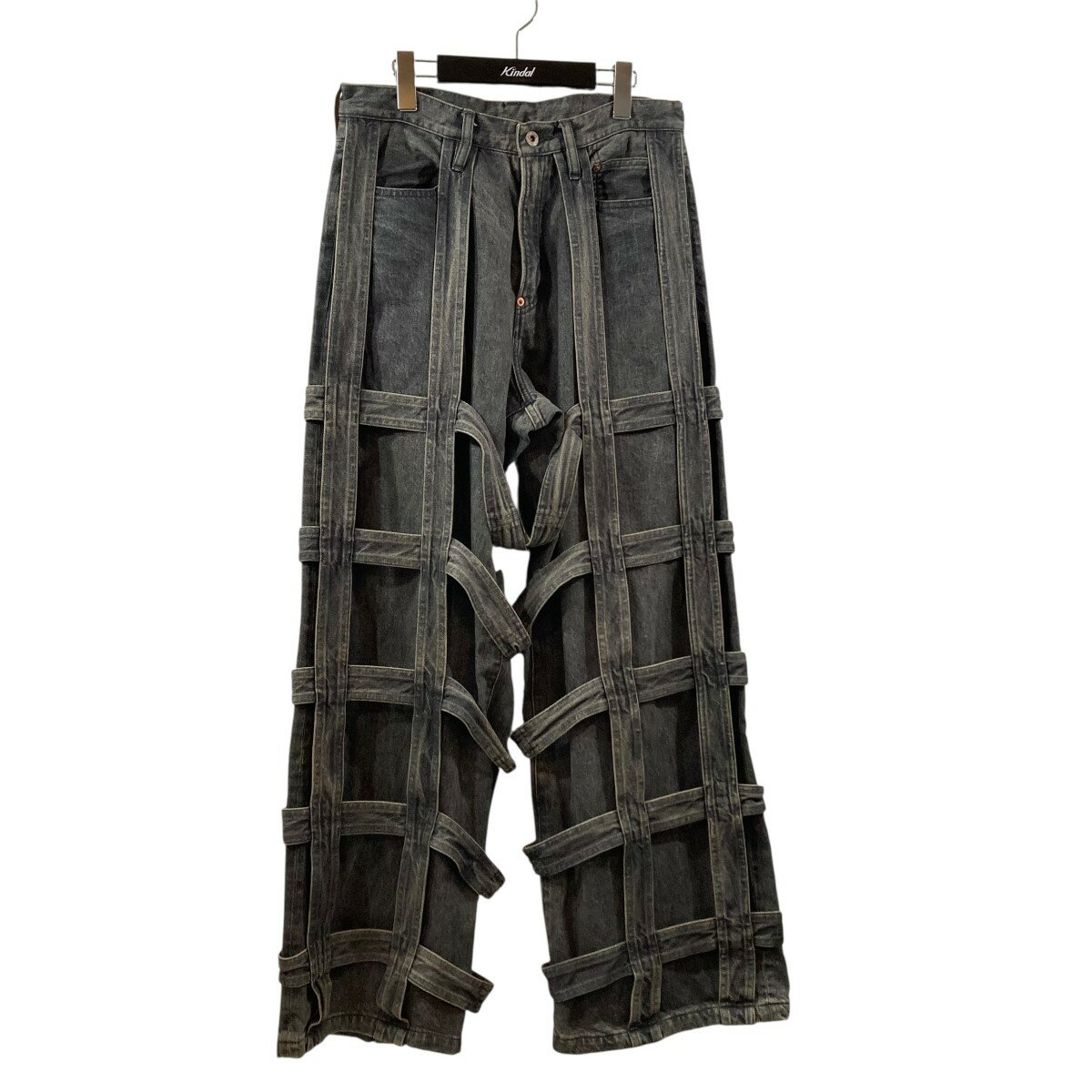 【中古】SUGARHILLCaged Denim Pants デニムパンツ 2411300402 ブラック サイズ：32【価格見直し】
