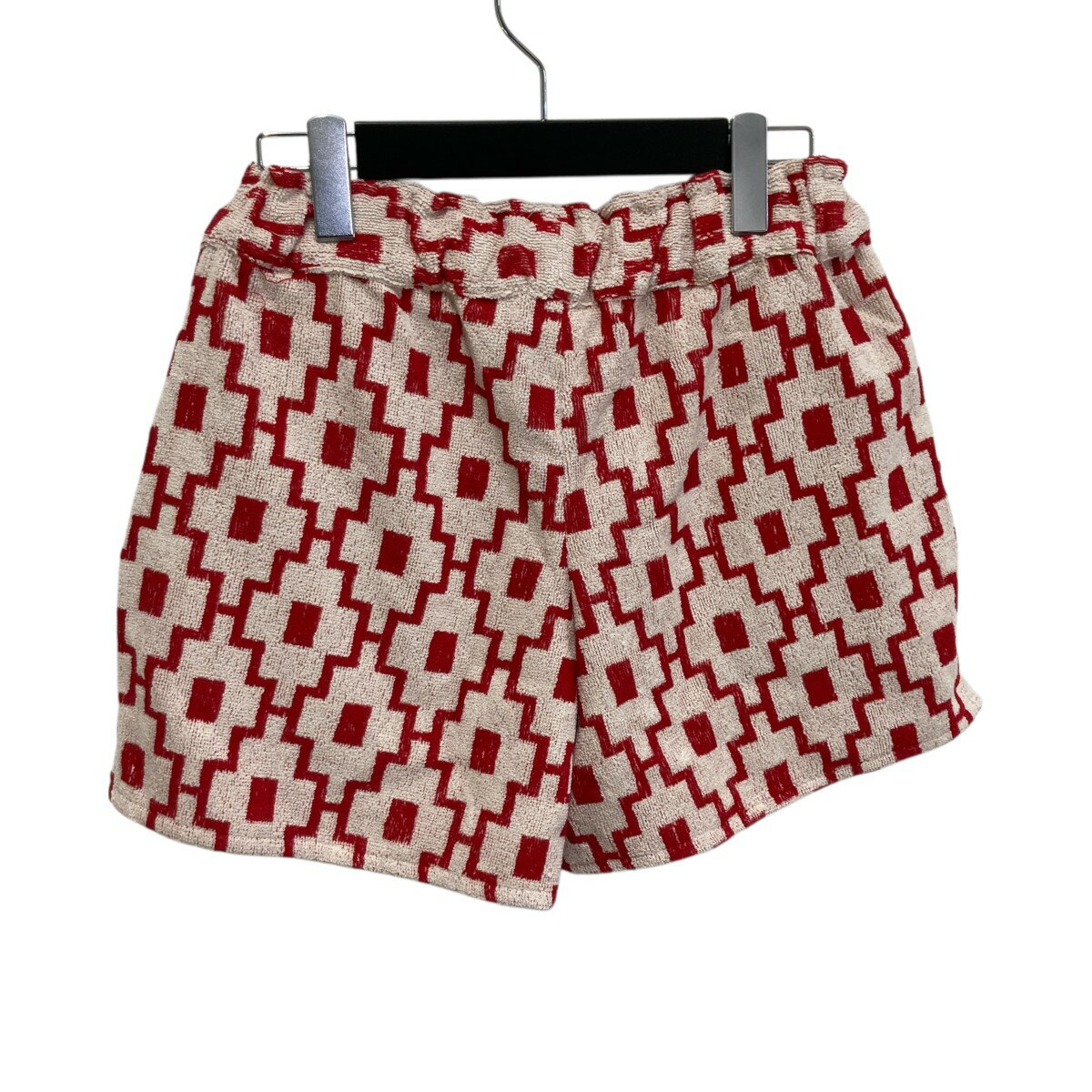 【中古】OAS　White Machu Terry Shorts ショートパンツ 5006-01 レッド サイズ：S 【060925】（オーエーエス）