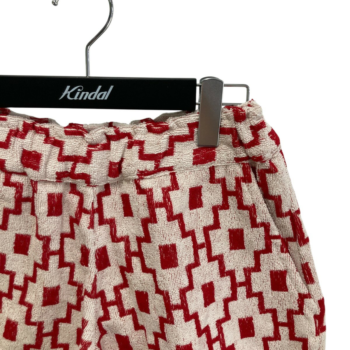 【中古】OAS　White Machu Terry Shorts ショートパンツ 5006-01 レッド サイズ：S 【060925】（オーエーエス）