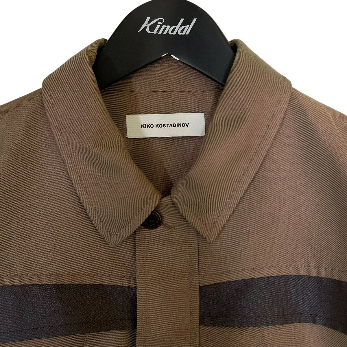 【中古】Kiko Kostadinov　Mcnamara オーバーシャツジャケット 7883152255 カーキ サイズ：44 【060925】（キココスタディノフ）