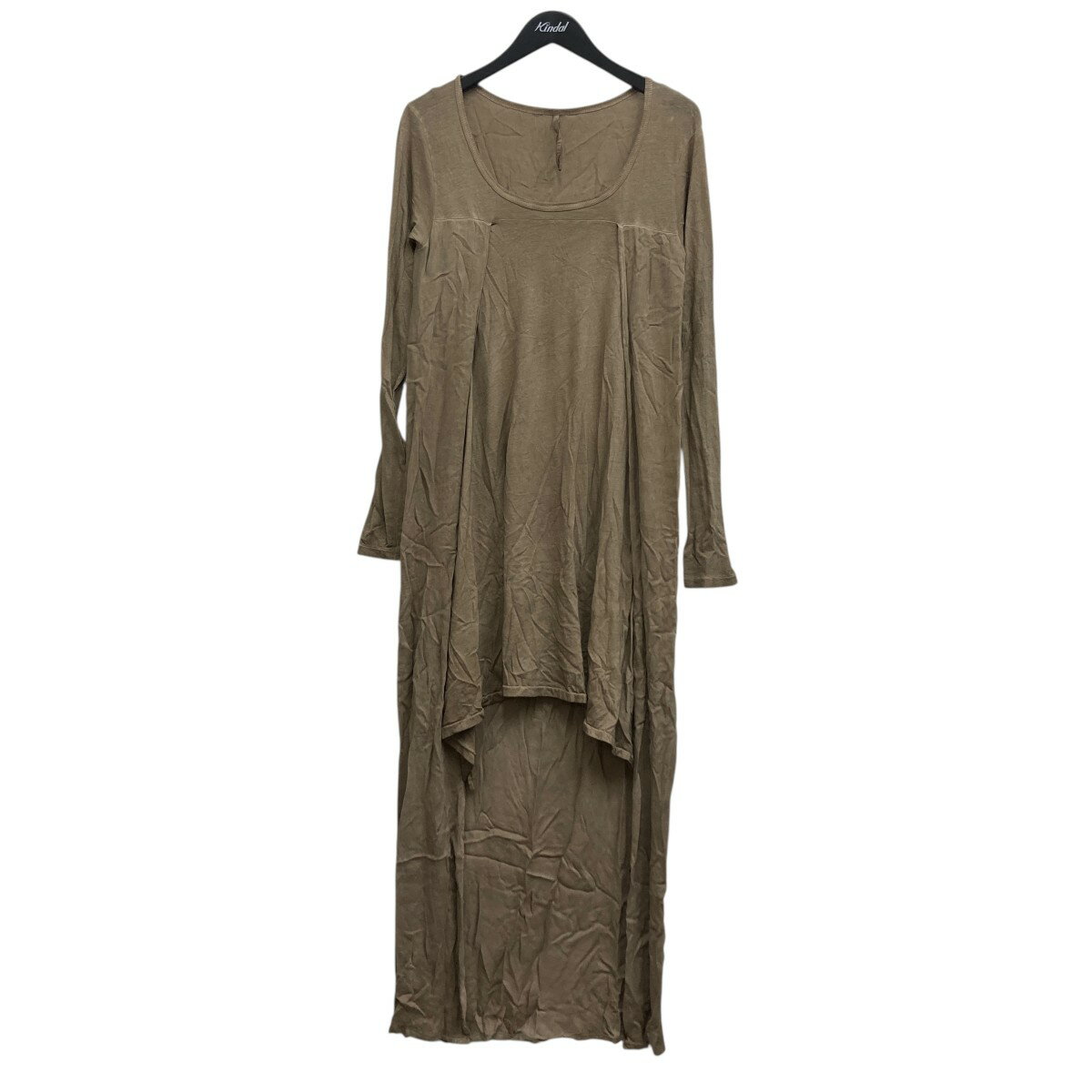 【中古】SILENT DAMIR DOMA 変形カットソー ベージュ サイズ:XS 【070925】(サイレントダミールドーマ)