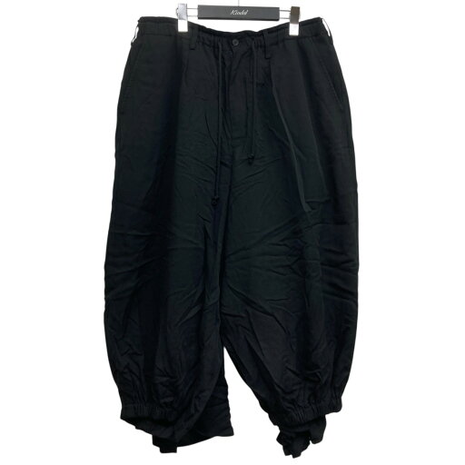 【中古】REGULATION Yohji Yamamoto ウールギャバカラスパンツ ブラック サイズ:3 【070925】(レギュレーションヨウジヤマモト) 【中古】REGULATION Yohji Yamamoto ウールギャバカラスパンツ ブラック サイズ:3 【070925】(レギュレーションヨウジヤマモト)
