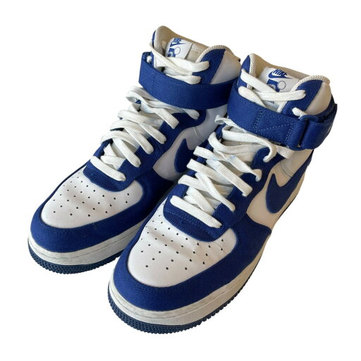 【中古】NIKE Air Force 1 High EMB Dodgers スニーカー DC8168-100 ブルー×ホワイト サイズ:27.5cm 【080925】(ナイキ) 【中古】NIKE Air Force 1 High EMB Dodgers スニーカー DC8168-100 ブルー×ホワイト サイズ:27.5cm 【080925】(ナイキ)