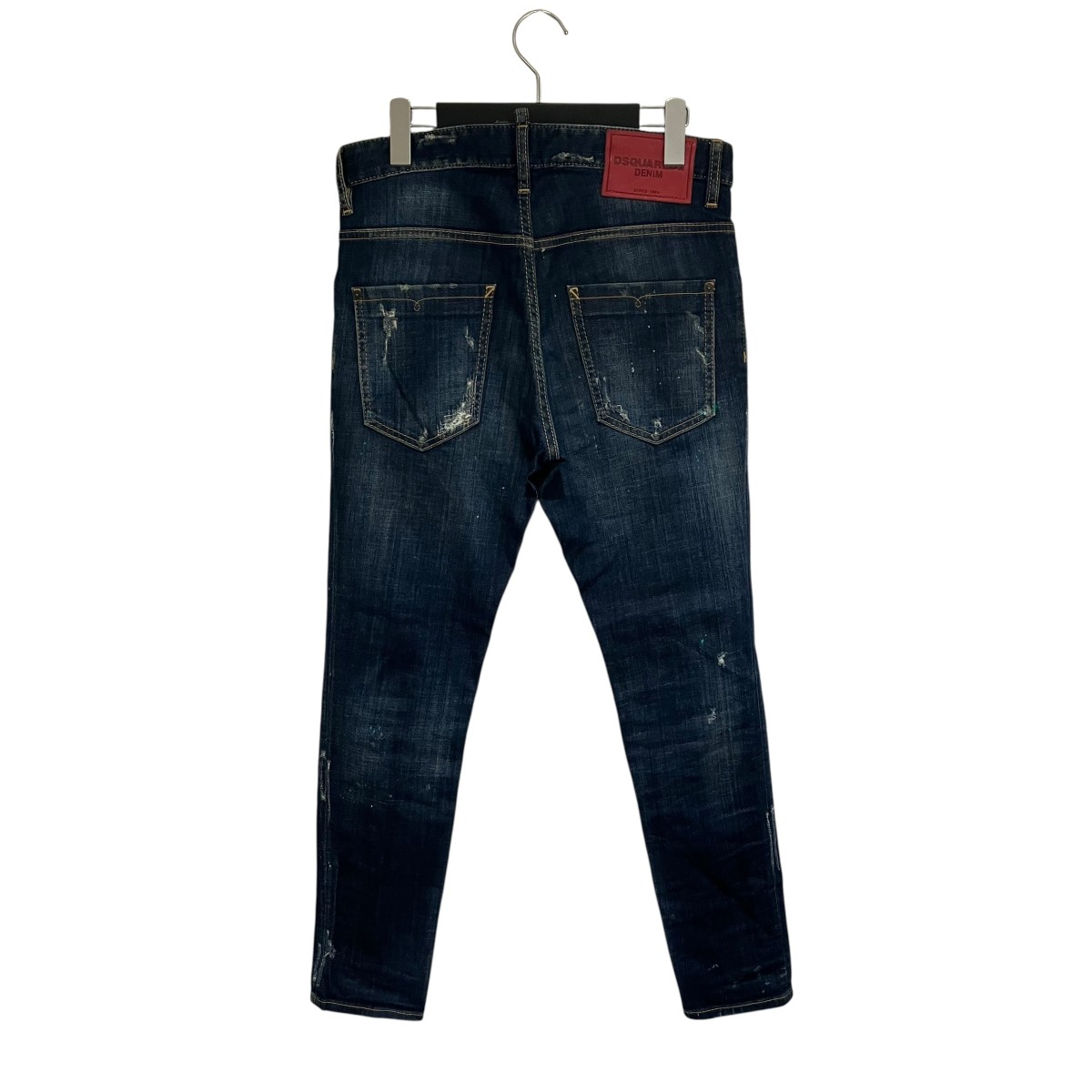 【中古】DSQUARED2　ダメージ加工デニムパンツ S74LA0898 S30342 インディゴ サイズ：44 【090925】（ディースクエアード）