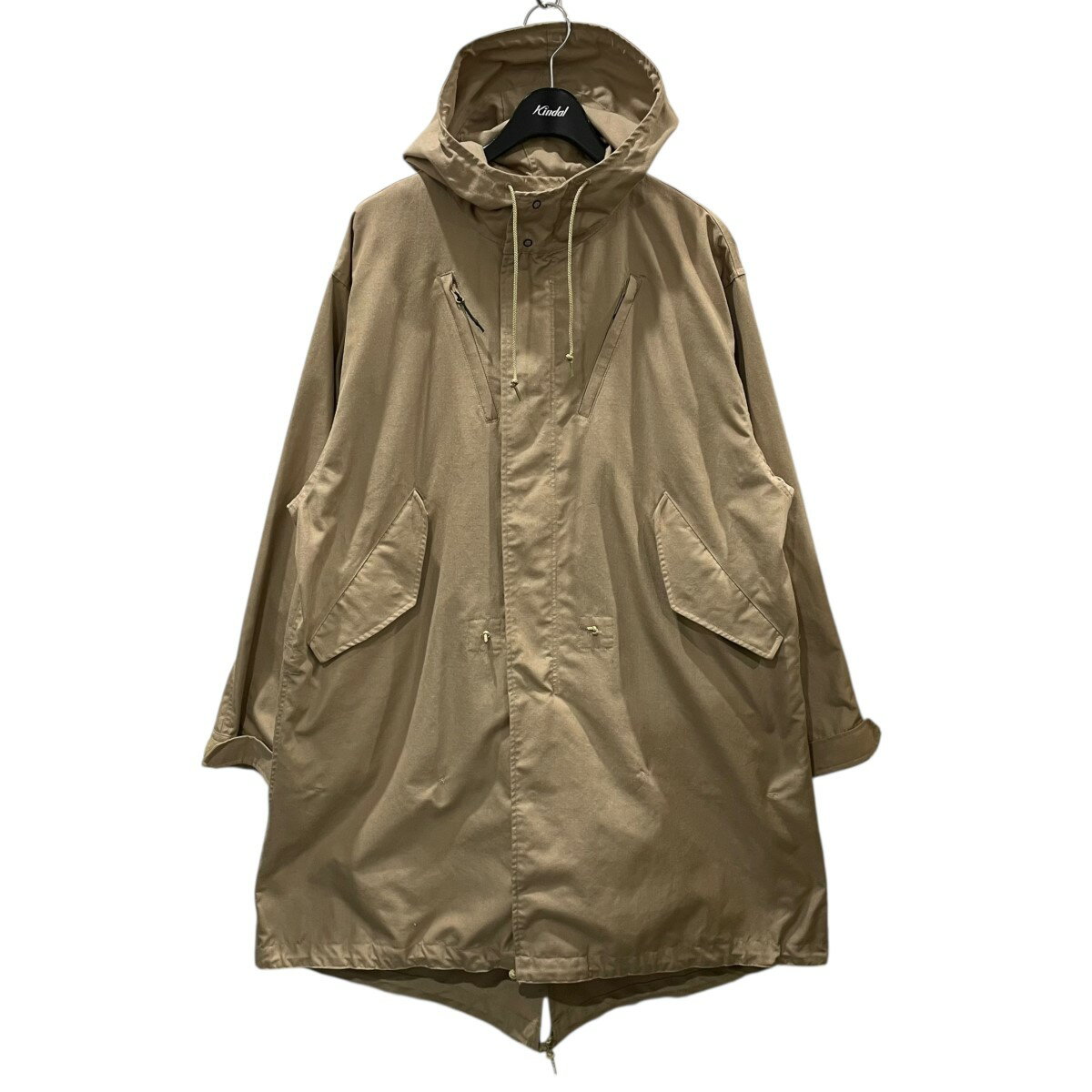 【中古】BURLAP OUTFITTERモッズコート M-51 JACKET ベージュ サイズ:S【価格見直し】