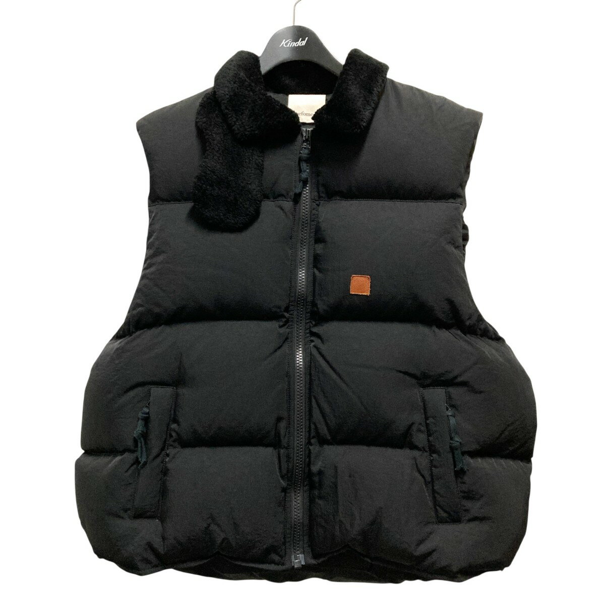 【中古】refomed　24AW ダウンベスト REVE 004 ブラック サイズ：3 【110925】（リフォメッド）