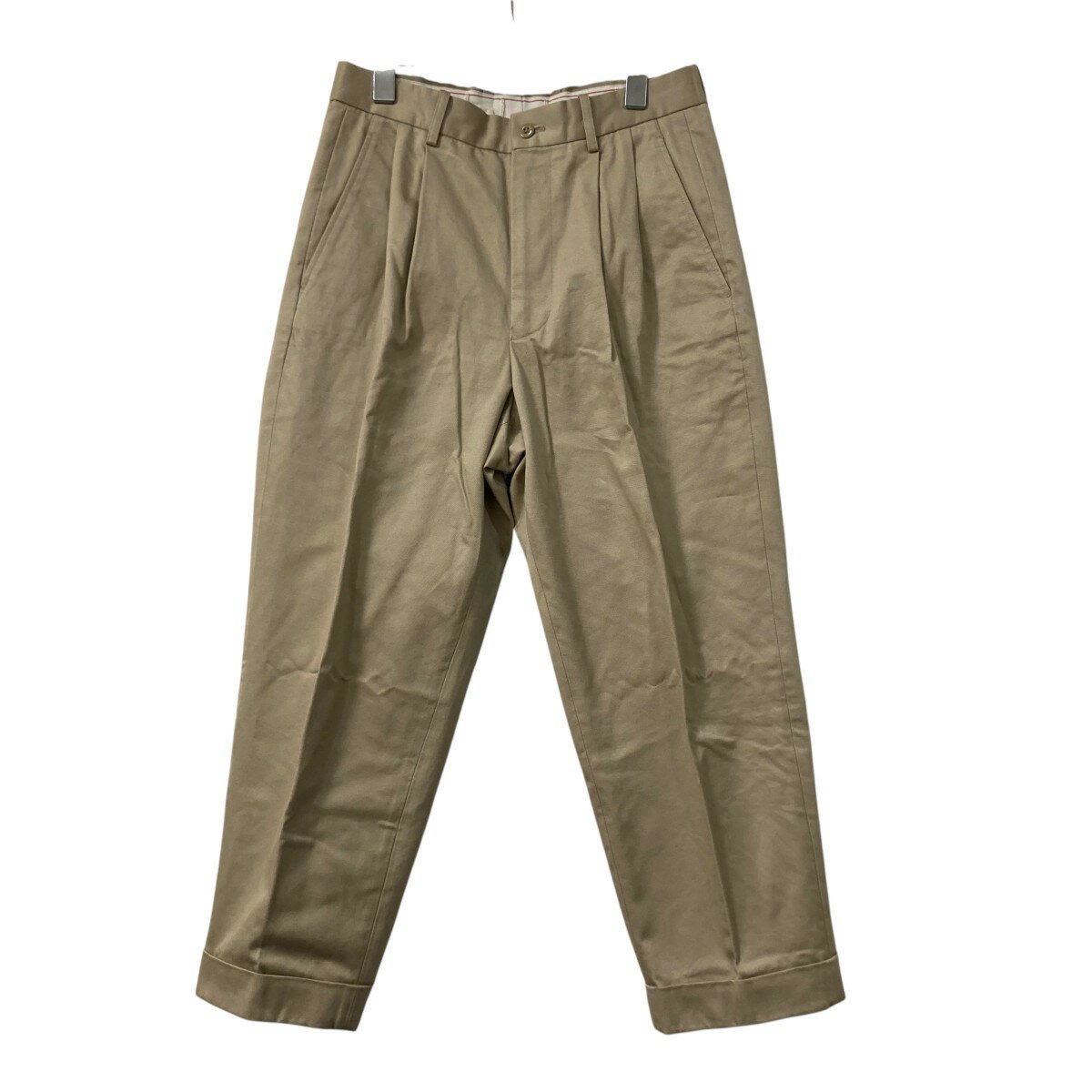 【中古】SCYEBASICSSan Joaquin Cotton Chino Cropped Wide Pants チノパン 5222 81510 ベージュ サ...