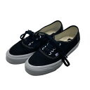 【中古】VANS PREMIUM AUTHENTIC REISSUE 44 ローカットスニーカー VN000CQABA2 ブラック サイズ:25.5cm 【14...