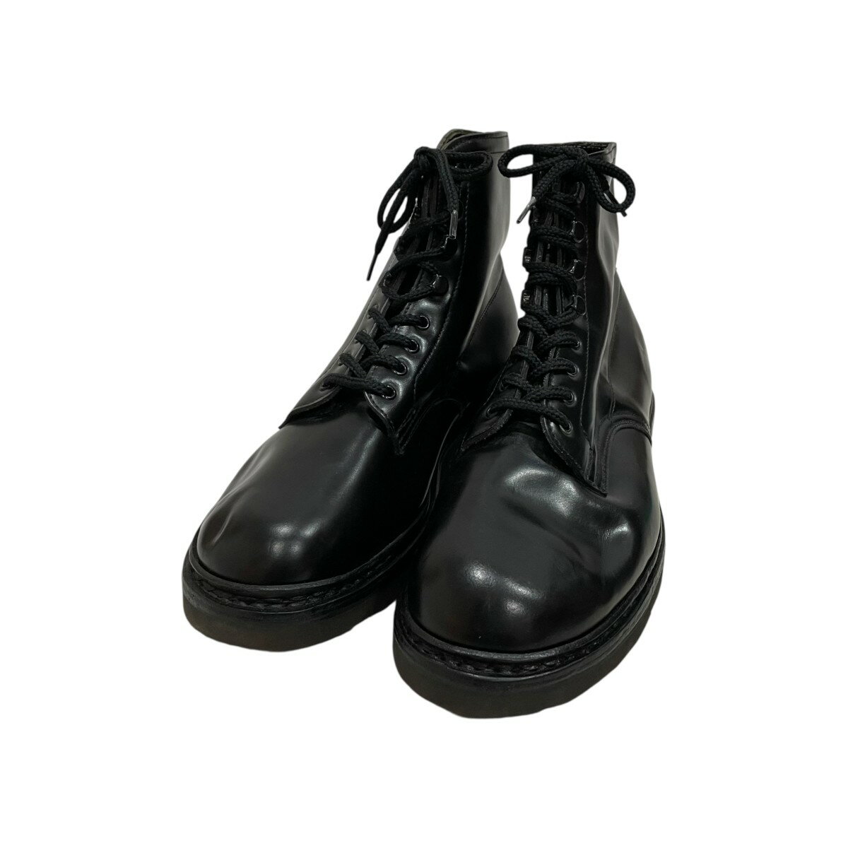 【中古】PARABOOT　IMBATTABLE レースアップブーツ 0506 8302 ブラック サイズ：44 【170925】（パラブーツ）