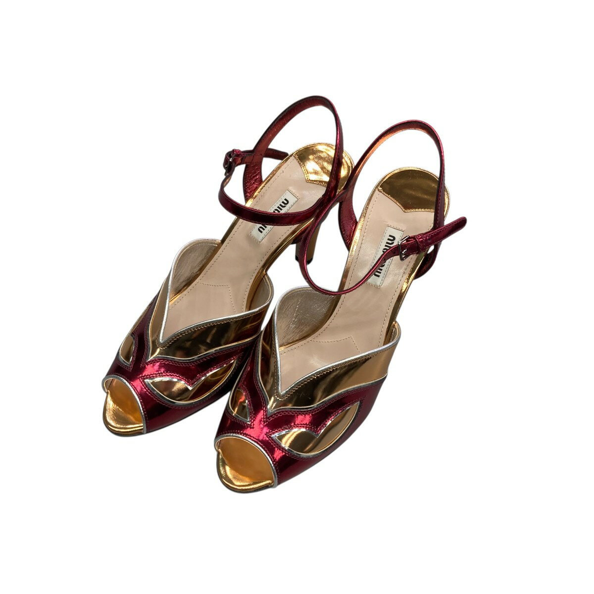 【中古】MIU MIU　ヒールパンプス 5X31