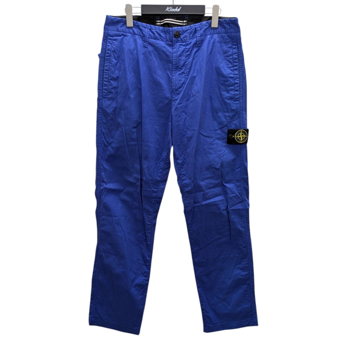 【中古】STONE ISLAND コットンパンツ ブルー サイズ:W30 【210925】(ストーンアイランド)