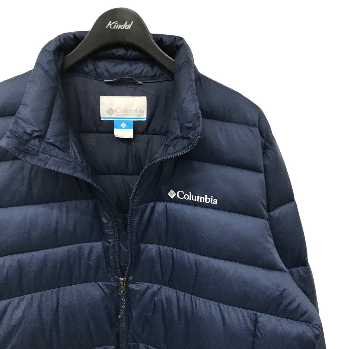【中古】Columbia　中綿ジャケット ネイビー サイズ：L 【240925】（コロンビア）