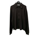 【中古】OUR LEGACY 2025SS RECOVERY 長袖ポロシャツ M2256RD ブラウン サイズ:46 【250925】(アワーレガシー)