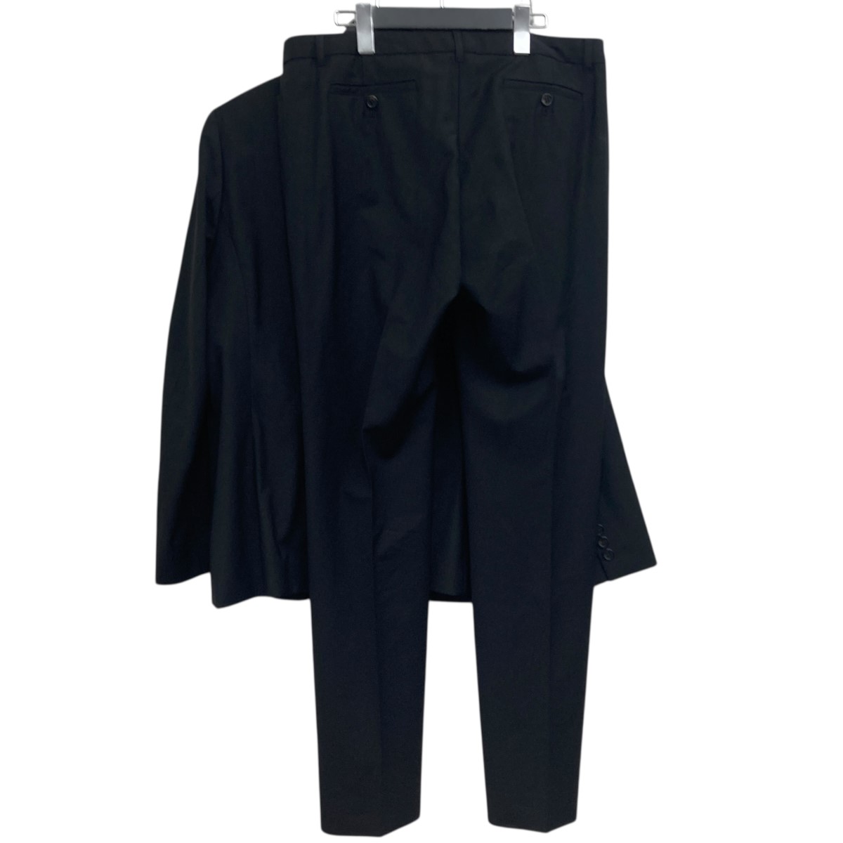 【中古】avienne　セットアップスーツ ブラック サイズ：48/46 【250925】（アヴィエンヌ）