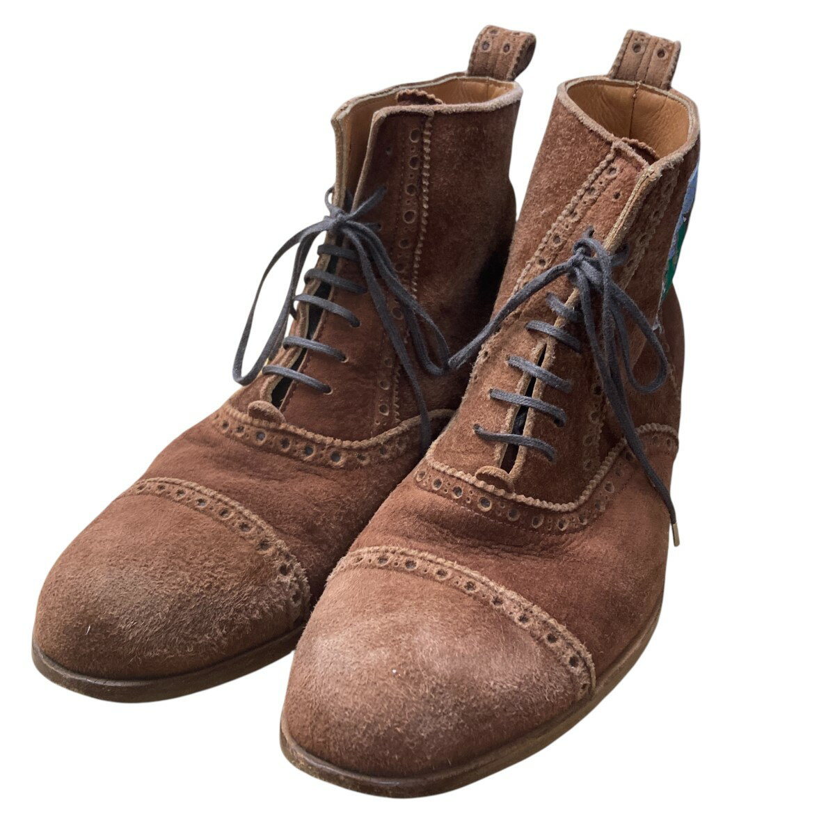 【中古】H? Katsukawa from Tokyo　ブーツ ブラウン サイズ：9 【250925】（エイチ・カツカワ）