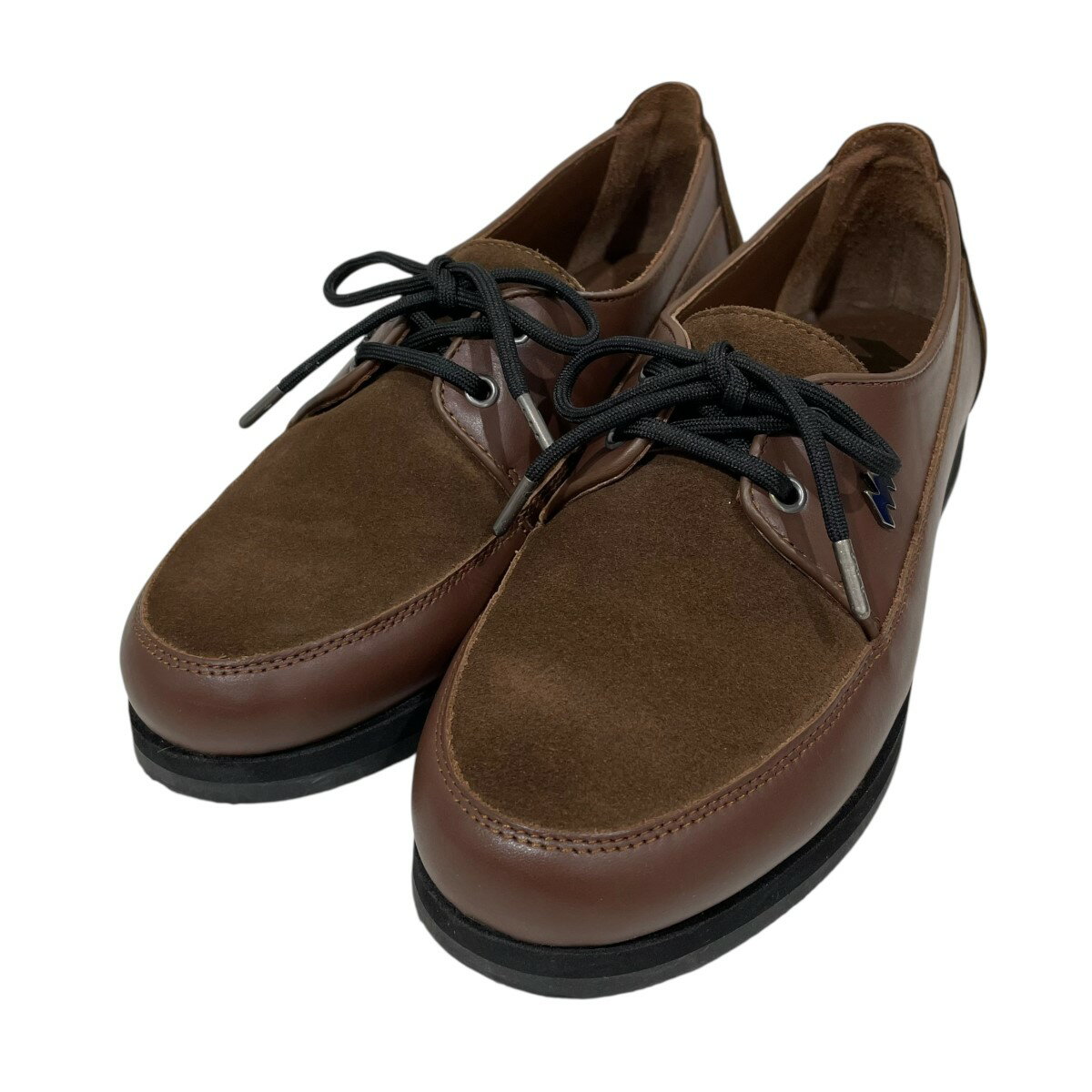 【中古】Warrior Sports Shoesレザーシューズ MIRAGE ミラージュ 25093597001510 ブラウン サイズ：40..