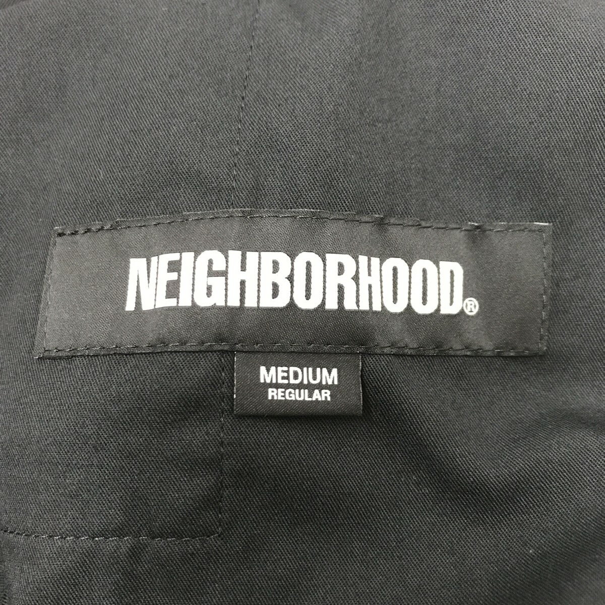 【中古】NEIGHBORHOOD　251ZANH-PTM01 TAPEREDSILHOUETTE PANTS パンツ ブラック サイズ：M 【260925】（ネイバーフッド）