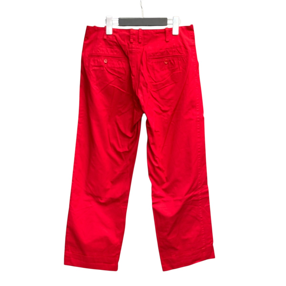 【中古】Y’s Red Label　ワンタックパンツ RM-P54-036 レッド サイズ：2 【260925】（ワイズレッドレーベル）