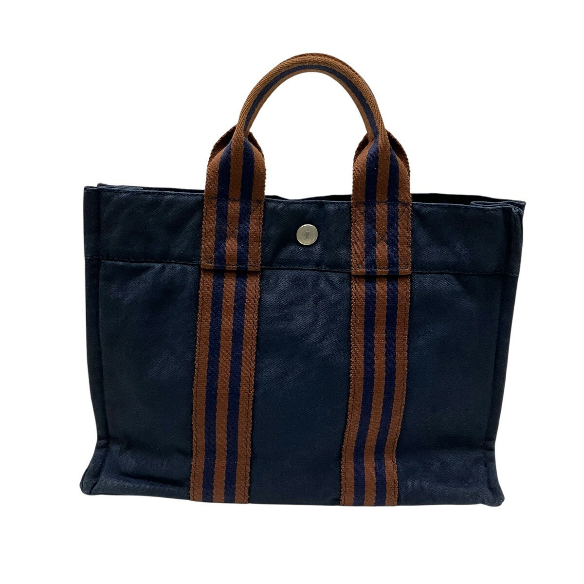 エルメス ハンド トートバッグ フールトゥ 紺 旅行 ビジネスFV120 エルメス ハンド トートバッグ フールトゥ 紺 旅行 ビジネス