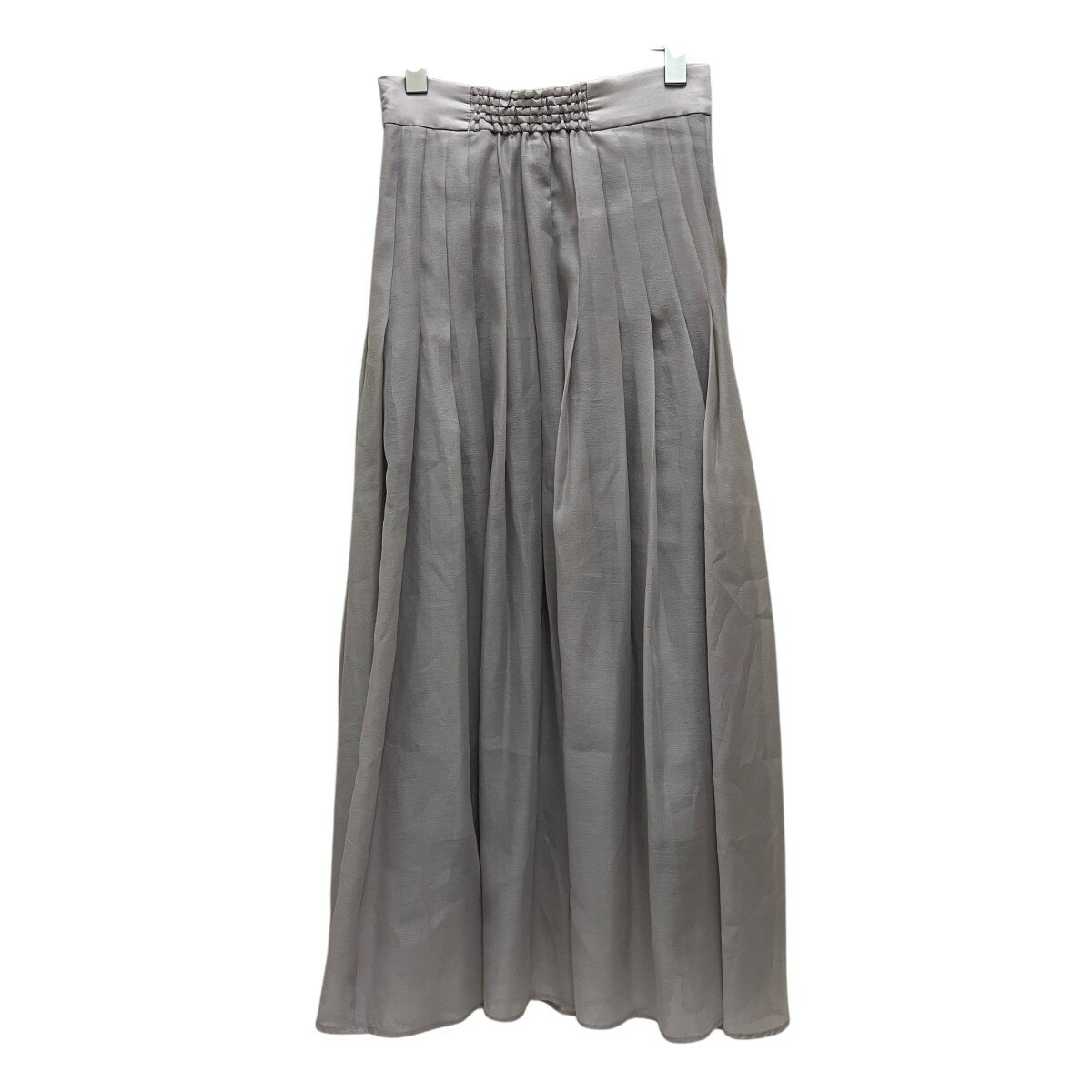 【中古】Snidel　プリーツスカート SWFS222095 グレージュ サイズ：1 【290925】（スナイデル）