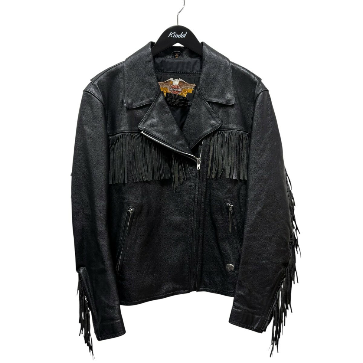 美品　ハーレーダビッドソン　42 L 　ライダース　ダブル　大きいサイズ 美品 ハーレーダビッドソン 42 L ライダース ダブル 大きいサイズ 2025