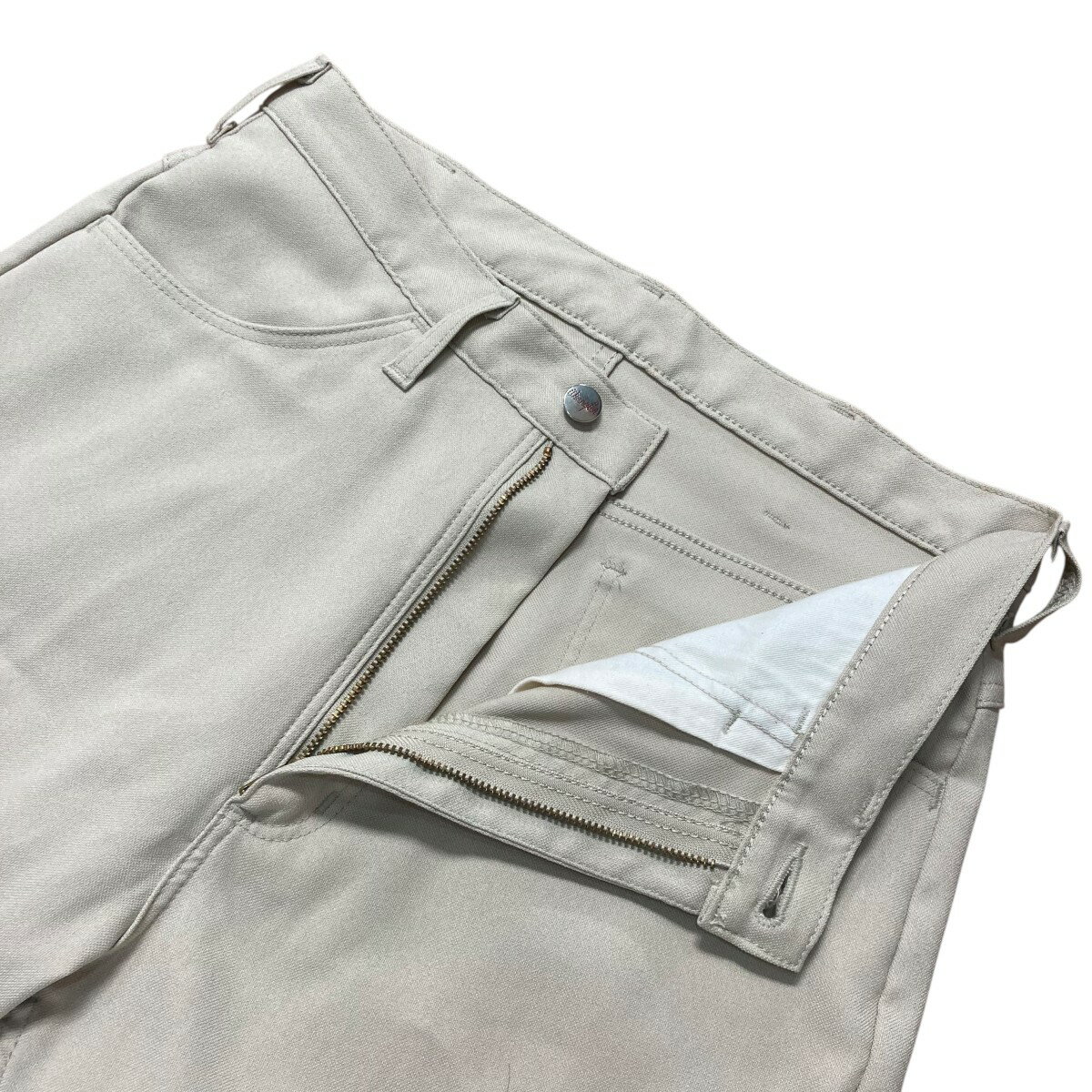 【中古】Wrangler×B：MING LIFE STORE by BEAMS　ストレッチパンツ WS0106 ベージュ サイズ：M 【011025】（ラングラー×ビーミングライフストアバイビームス）