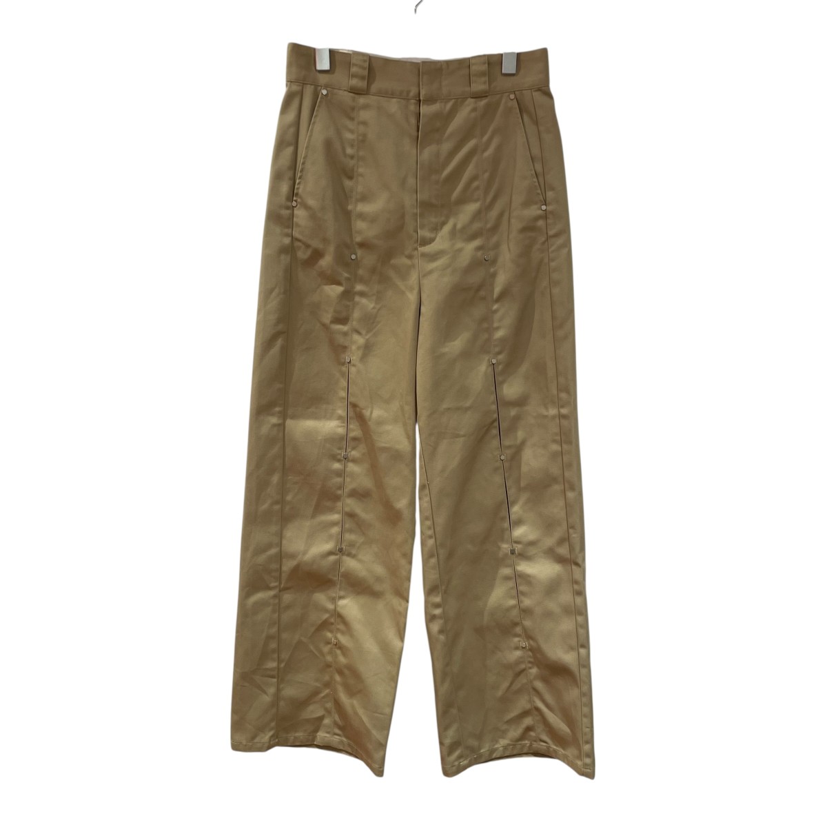【中古】Dickies　HOLE STRAIGHT ワークパンツ 030ISR01-3131 カーキ サイズ：2 【011025】（ディッキーズ）