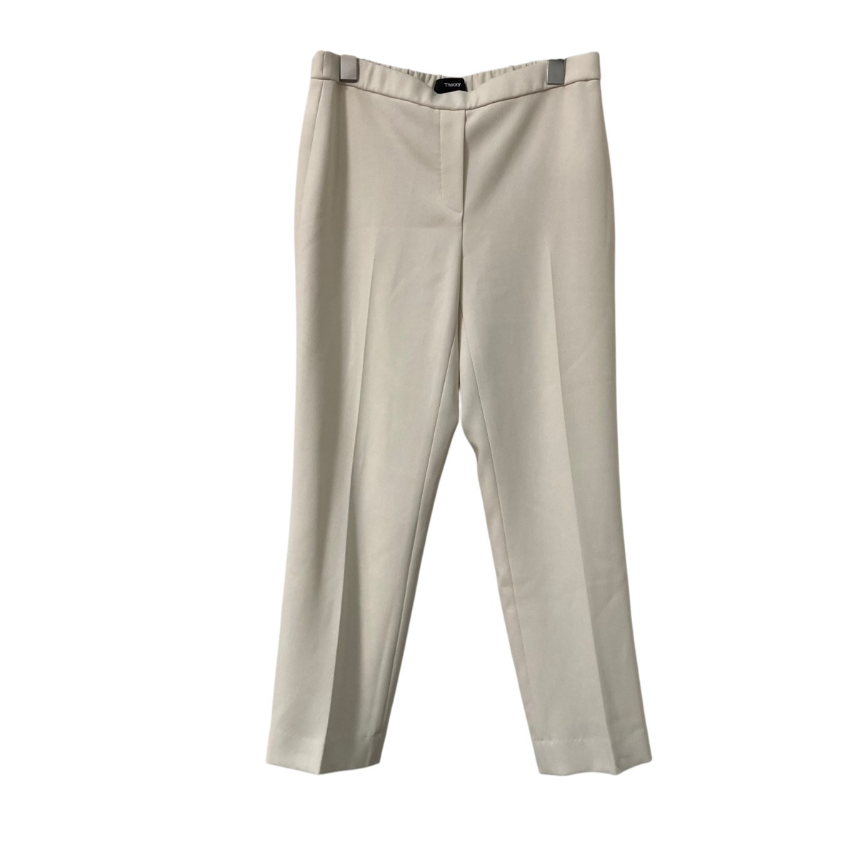 【中古】theory24SS Admiral Crepe Treeca Pull On Pant J スラックス 01 4106400 アイボリー サイズ:2【...