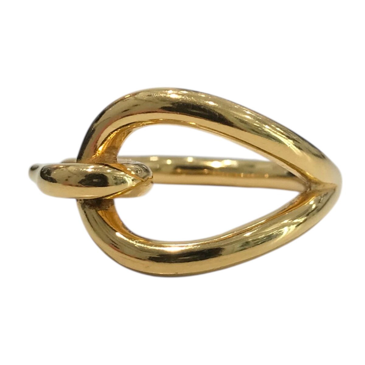 【中古】HERMESスカーフリング ゴールド サイズ：15号相当【価格見直し】