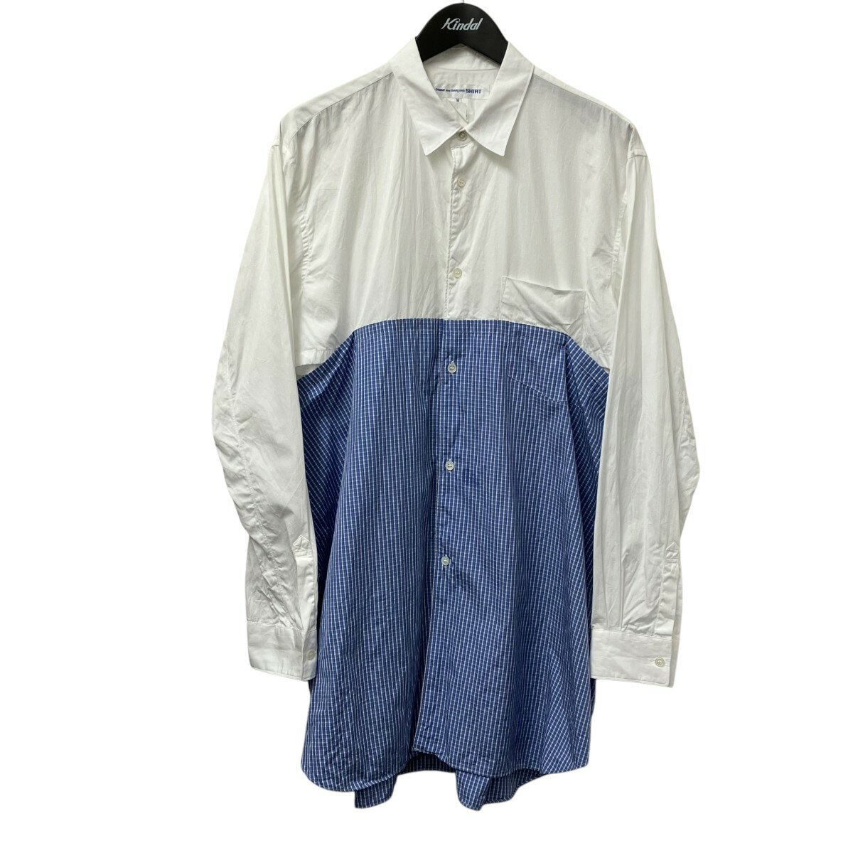 【中古】COMME des GARCONS SHIRT　25AW シャツ ホワイト サイズ：M 【051025】（コムデギャルソンシャ..