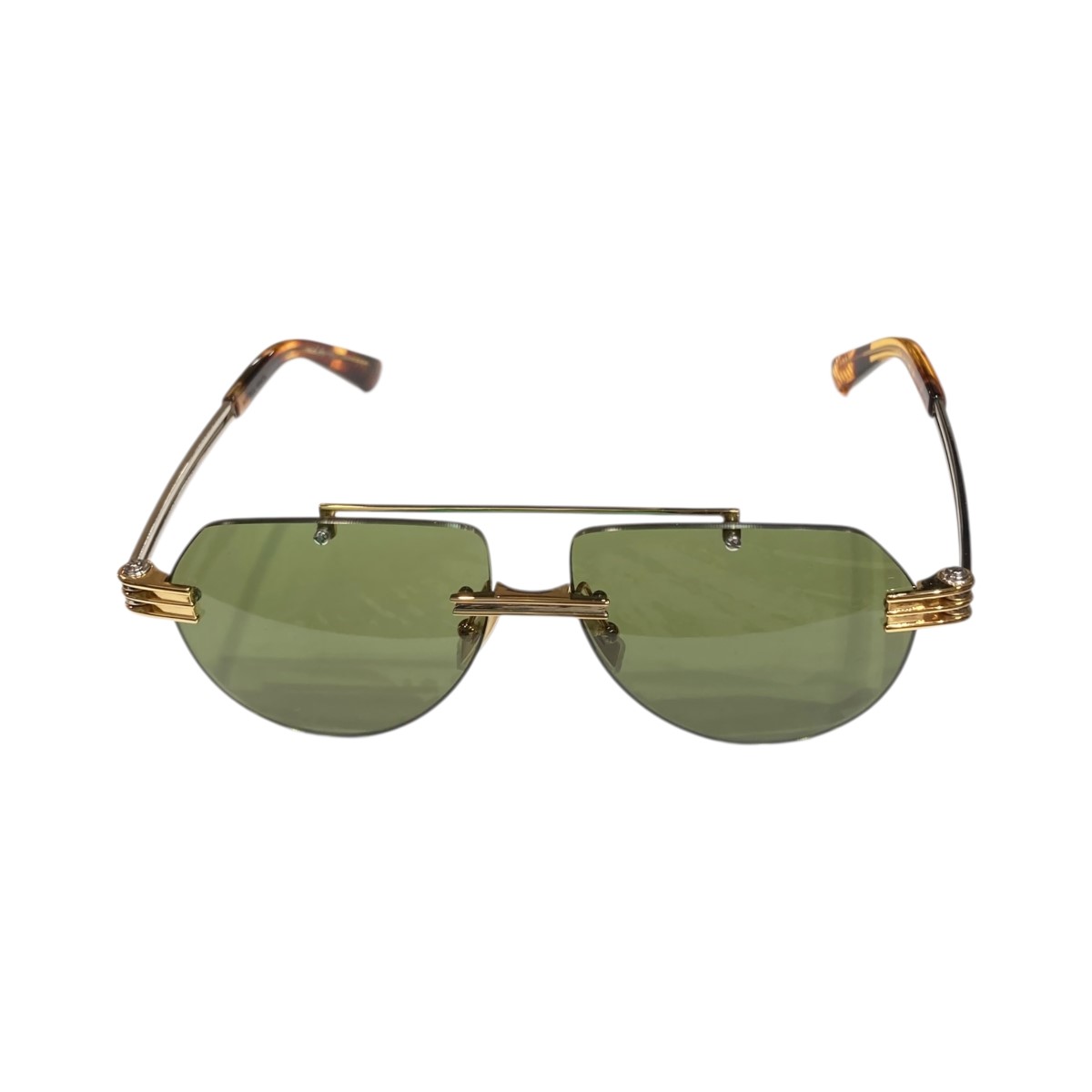 ブランド古着のカインドオルの【中古】BOTTEGA VENETAサングラス BV1342S ゴールド【価格見直し】｜アングル2