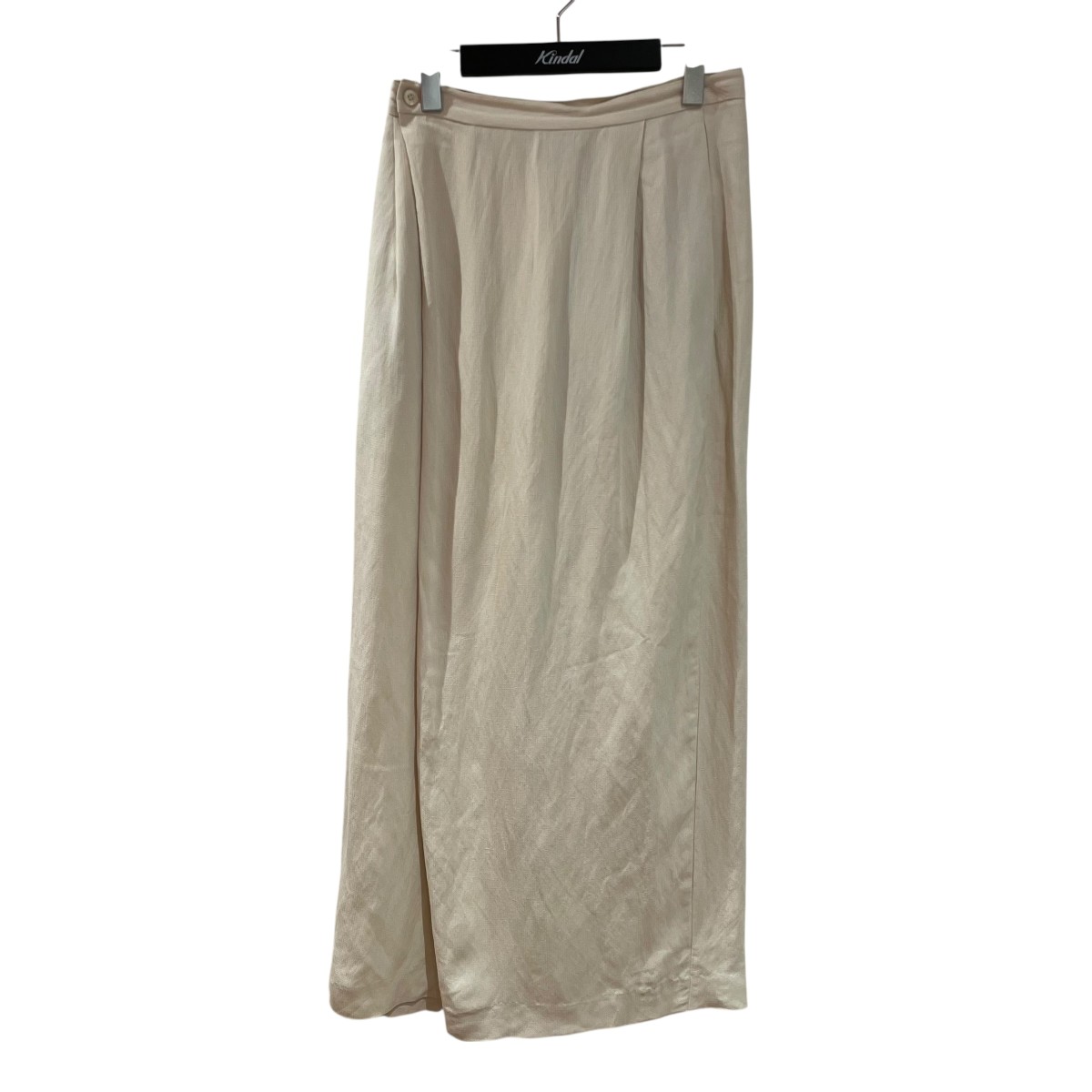 【中古】Plageリネン混パンツ 25-030-922-7010-2-0 アイボリー サイズ:38【価格見直し】